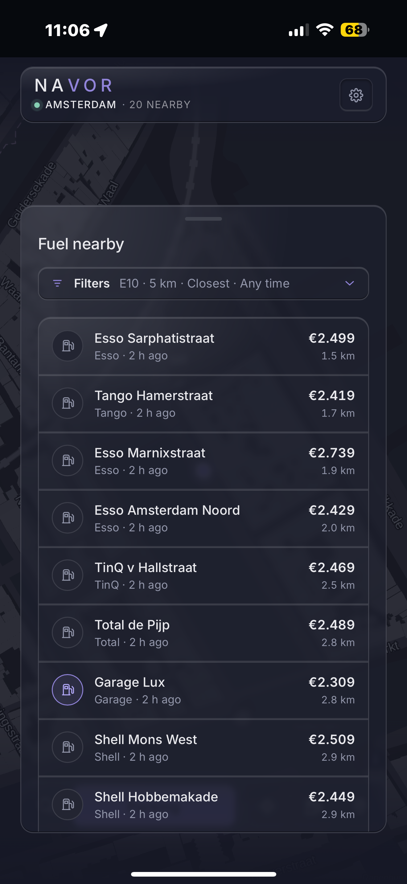 Navor screenshot 2